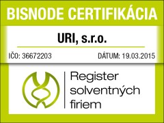 Certifikát solventnosti